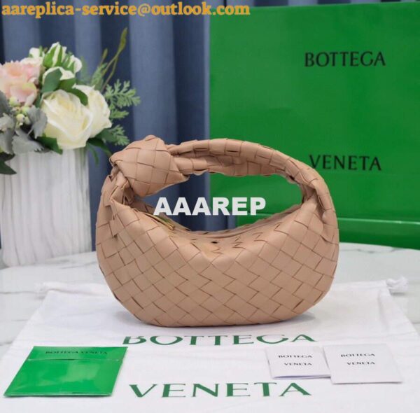 Replica Bottega Veneta BV 651876 mini Jodie Nude Pink 3