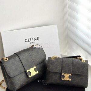 Replica Celine Teen Victoire Bag In Triomphe Canvas 116592