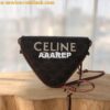 Replica Celine Triangle Bag In Smooth Calfskin With Celine Print 19590