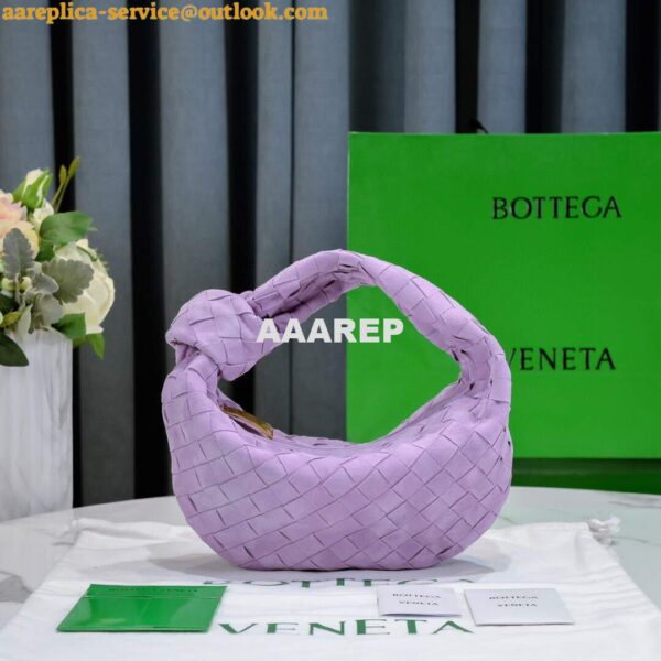 Replica Bottega Veneta BV 651876 mini Jodie Purple