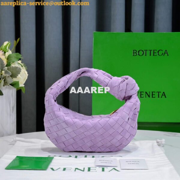 Replica Bottega Veneta BV 651876 mini Jodie Purple 4