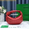 Replica Bottega Veneta BV 651876 mini Jodie Rhinestones Apricot 2