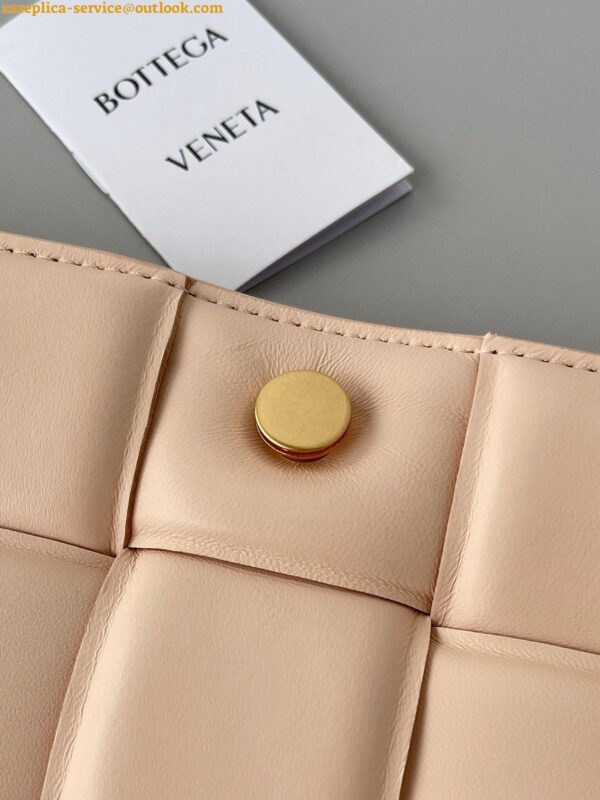 Replica Bottega Veneta Padded Cassette Bag In Melon Intrecciato Lambskin 4