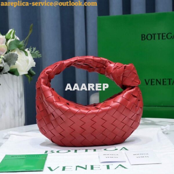 Replica Bottega Veneta BV 651876 mini Jodie Red 2