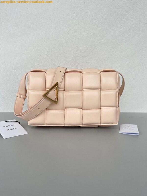 Replica Bottega Veneta Padded Cassette Bag In Melon Intrecciato Lambskin 5