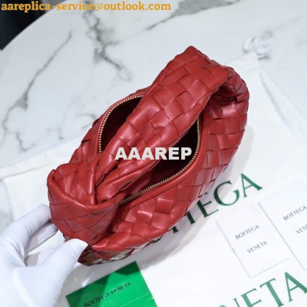 Replica Bottega Veneta BV 651876 mini Jodie Red 5