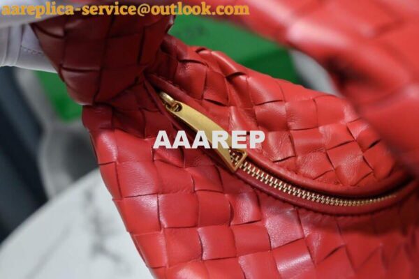 Replica Bottega Veneta BV 651876 mini Jodie Red 7