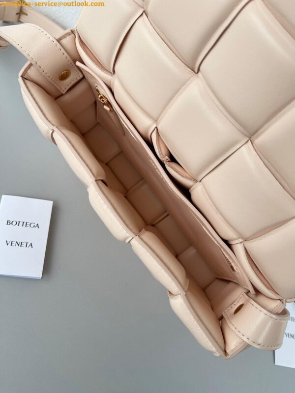 Replica Bottega Veneta Padded Cassette Bag In Melon Intrecciato Lambskin 8