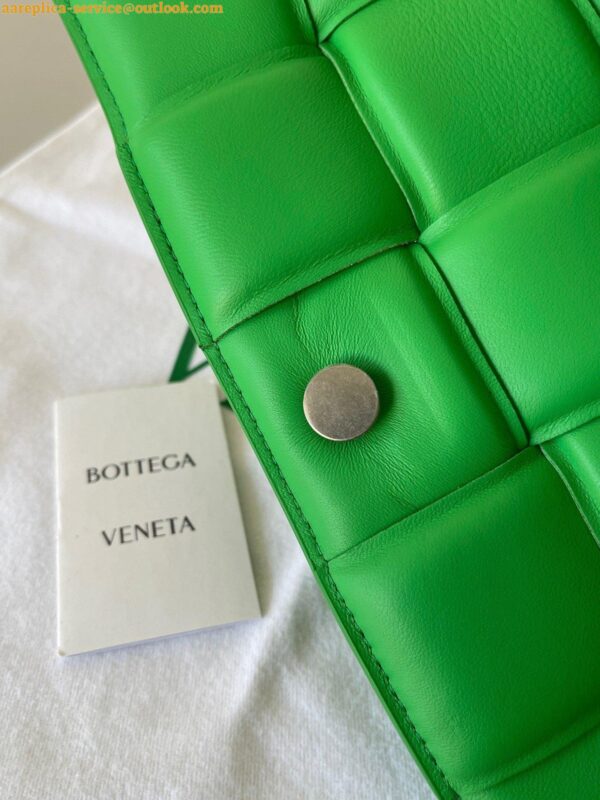 Replica Bottega Veneta Padded Cassette Bag In Parakeet Intrecciato Lambskin 5