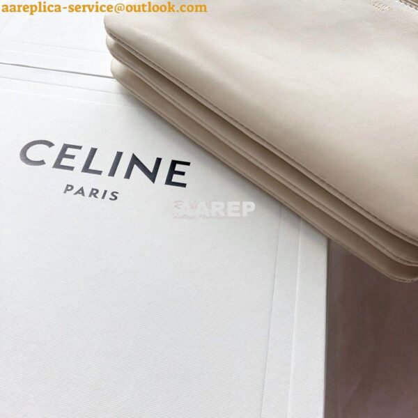 Replica Celine Trio Bag in Smooth Lambskin 187603 Linen 13