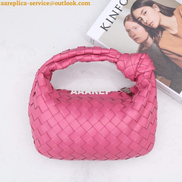 Replica Bottega Veneta BV 651876 mini Jodie Rose Red 3