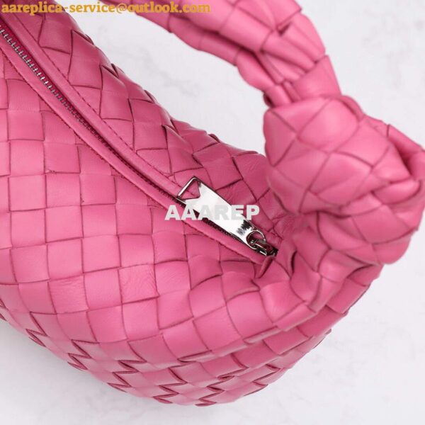 Replica Bottega Veneta BV 651876 mini Jodie Rose Red 6