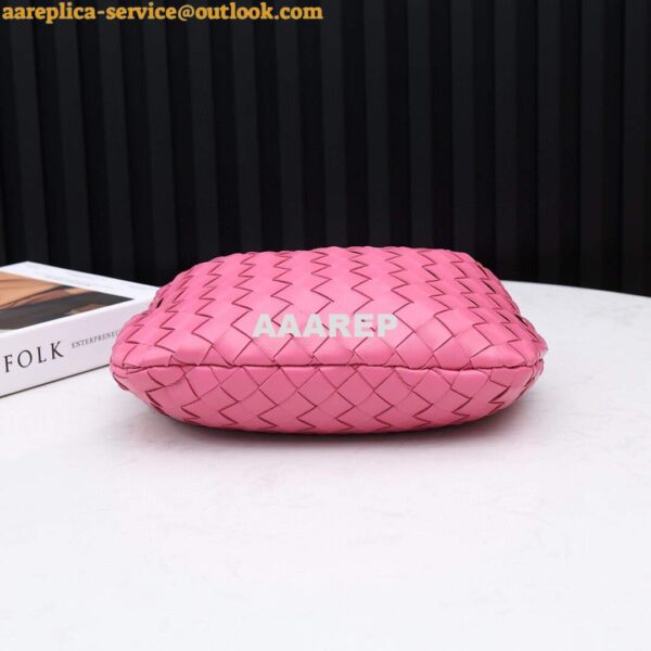 Replica Bottega Veneta BV 651876 mini Jodie Rose Red 9