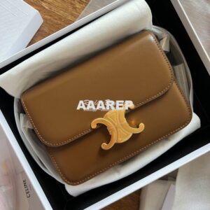 Replica Celine Triomphe Bag Camel