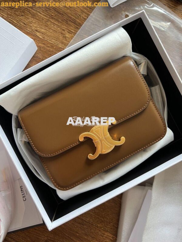 Replica Celine Triomphe Bag Camel