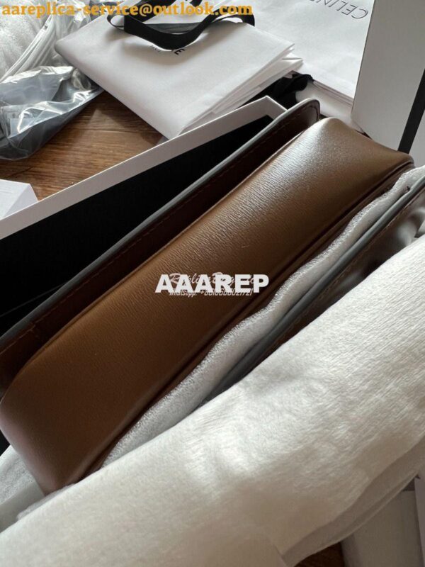 Replica Celine Triomphe Bag Camel 7