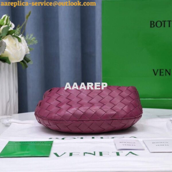 Replica Bottega Veneta BV 651876 mini Jodie Wine Red 3