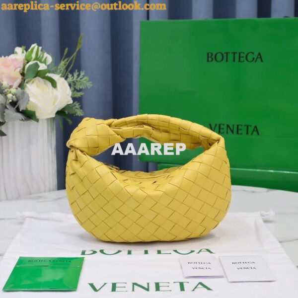 Replica Bottega Veneta BV 651876 mini Jodie Yellow 3