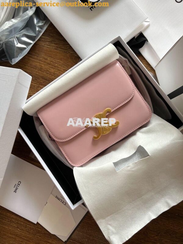 Replica Celine Triomphe Bag Pink 4