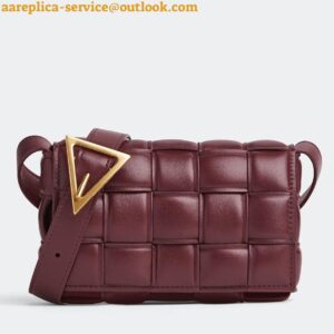 Replica Bottega Veneta Small Padded Cassette Bag In Barolo Lambskin 2