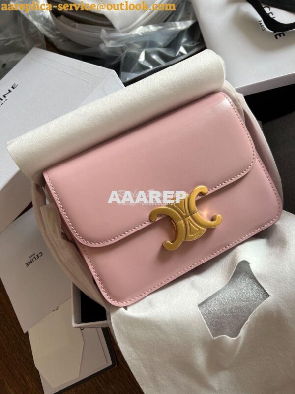 Replica Celine Triomphe Bag Pink 7