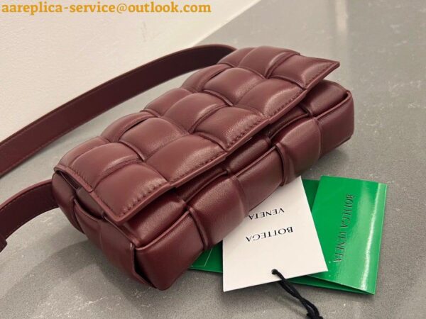 Replica Bottega Veneta Small Padded Cassette Bag In Barolo Lambskin 3