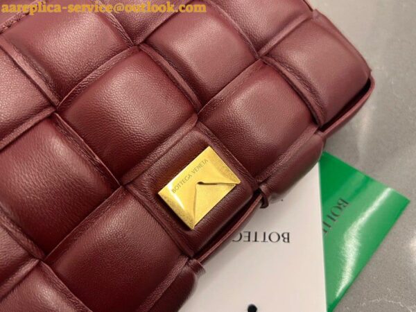 Replica Bottega Veneta Small Padded Cassette Bag In Barolo Lambskin 8