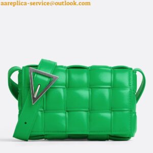 Replica Bottega Veneta Small Padded Cassette Bag In Parakeet Lambskin