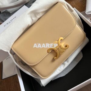 Replica Celine Triomphe Bag Soft Yellow