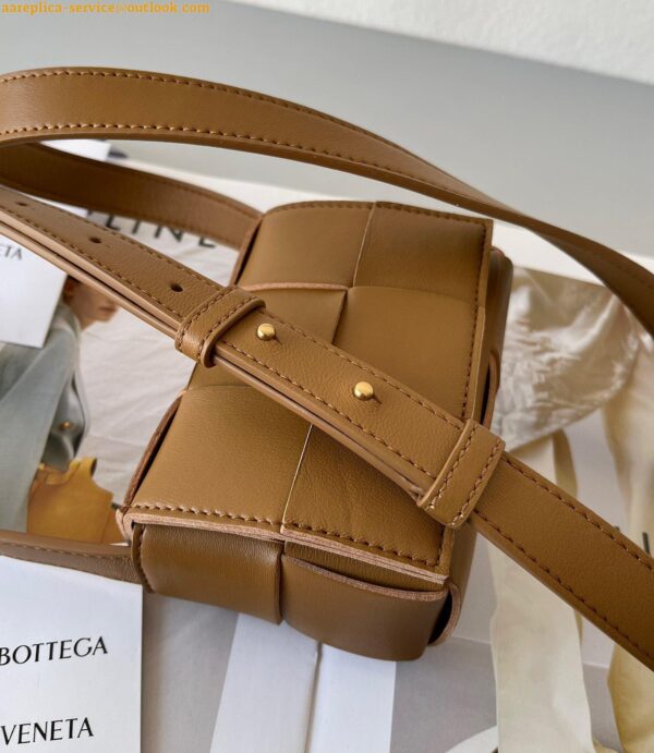 Replica Bottega Veneta Candy Cassette Bag In Acorn Lambskin 7