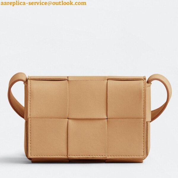 Replica Bottega Veneta Candy Cassette Bag In Almond Lambskin 3