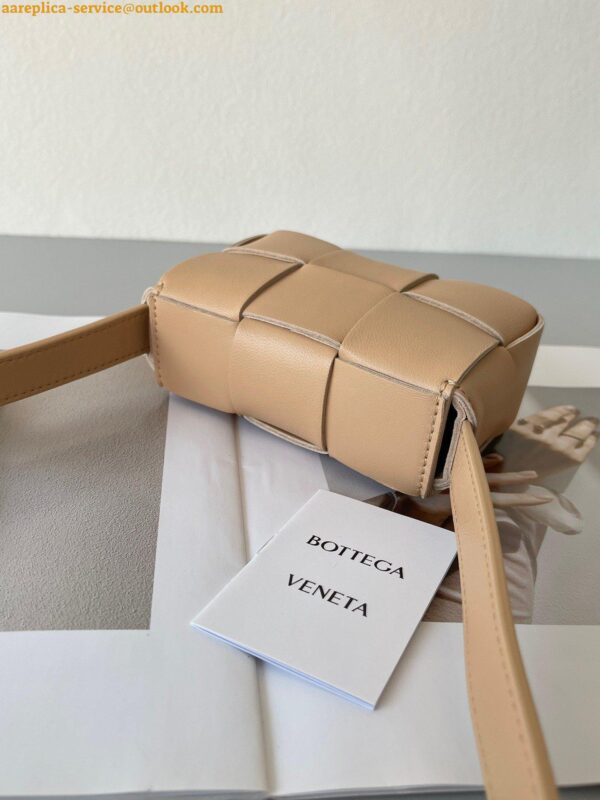 Replica Bottega Veneta Candy Cassette Bag In Almond Lambskin 2