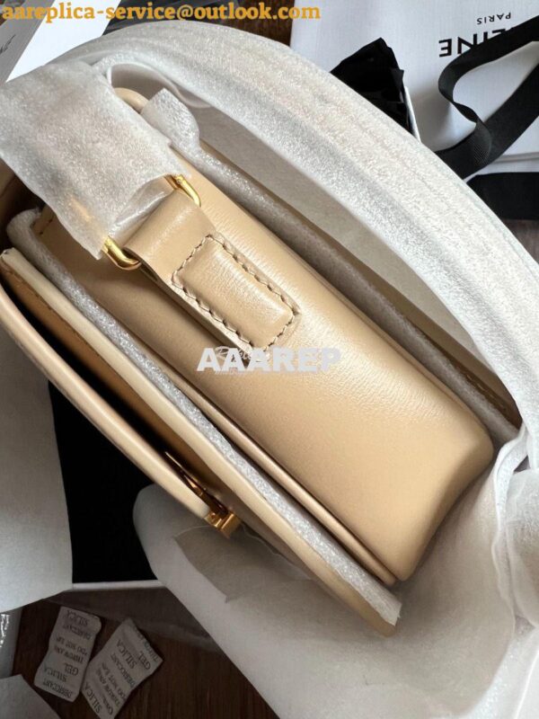 Replica Celine Triomphe Bag Soft Yellow 4