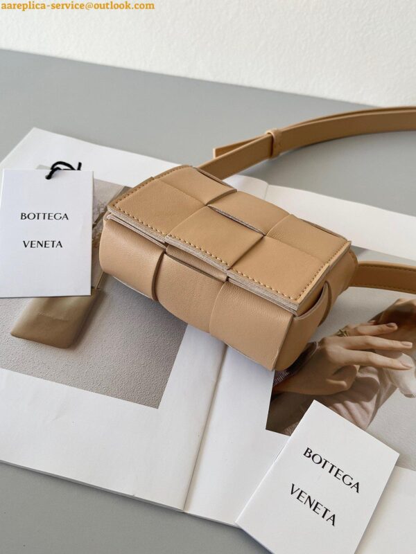 Replica Bottega Veneta Candy Cassette Bag In Almond Lambskin 3