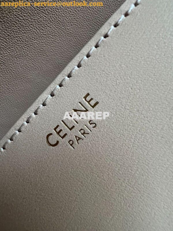 Replica Celine Triomphe Bag Soft Yellow 9