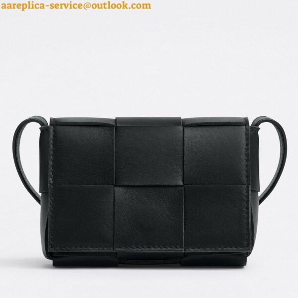 Replica Bottega Veneta Candy Cassette Bag In Black Lambskin 3