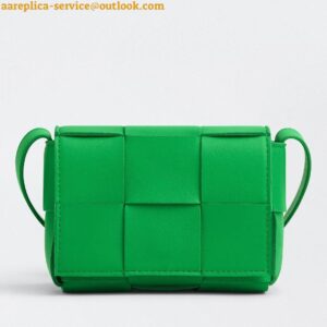 Replica Bottega Veneta Candy Cassette Bag In Parakeet Lambskin