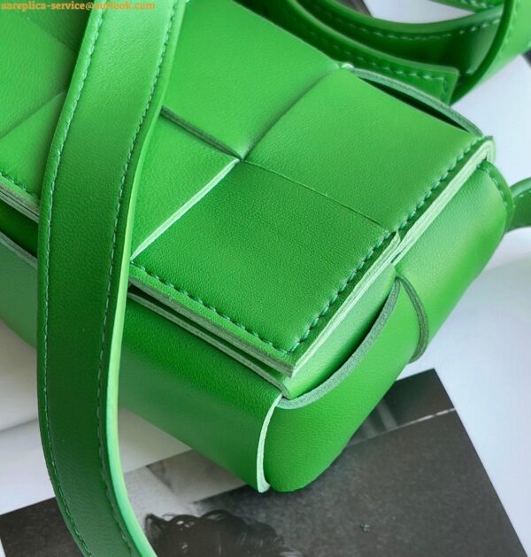 Replica Bottega Veneta Candy Cassette Bag In Parakeet Lambskin 6