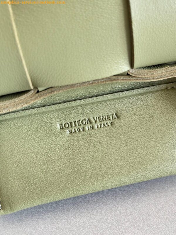 Replica Bottega Veneta Candy Cassette Bag In Travertine Lambskin 13