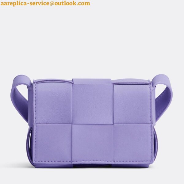 Replica Bottega Veneta Candy Cassette Bag In Wisteria Lambskin 3