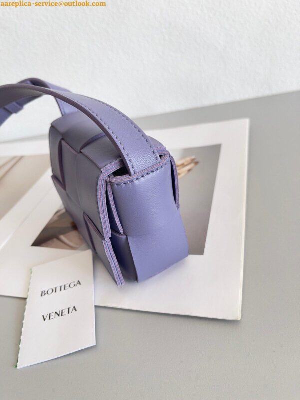 Replica Bottega Veneta Candy Cassette Bag In Wisteria Lambskin 7