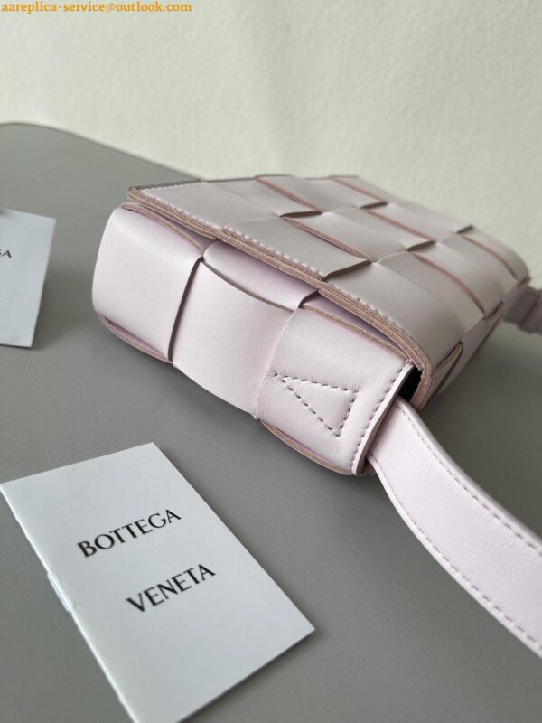 Replica Bottega Veneta Cassette Bag In Bliss Washed Intreccio Lambskin 6