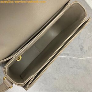 Replica Celine Triomphe Teen Bag In Grey Leather 2