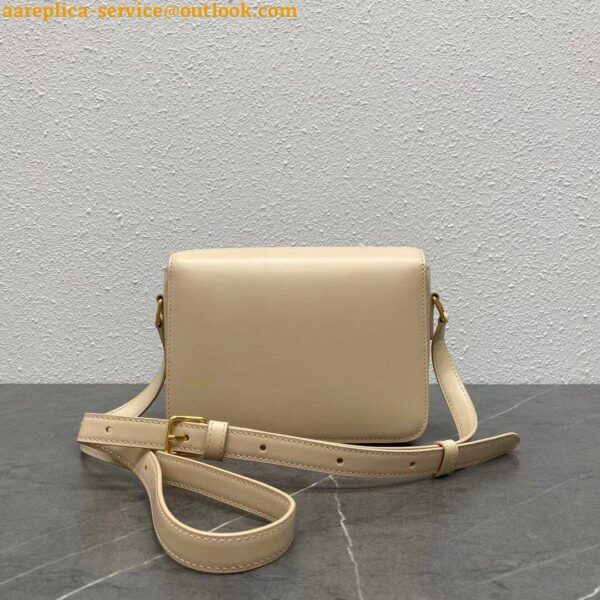 Replica Celine Triomphe Teen Bag In Nude Leather 8