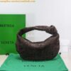 Replica Bottega Veneta BV 690225 Teen Jodie intrecciato suede shoulder bag Dark Green 2