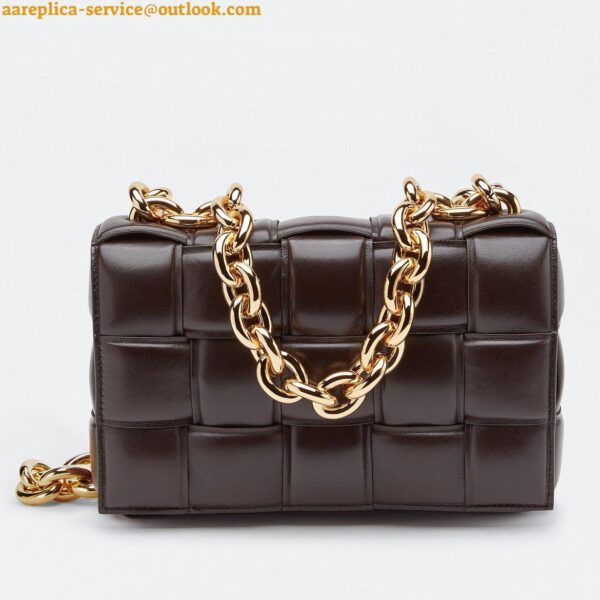 Replica Bottega Veneta Chain Cassette Bag In Fondant Intrecciato Lambskin 10