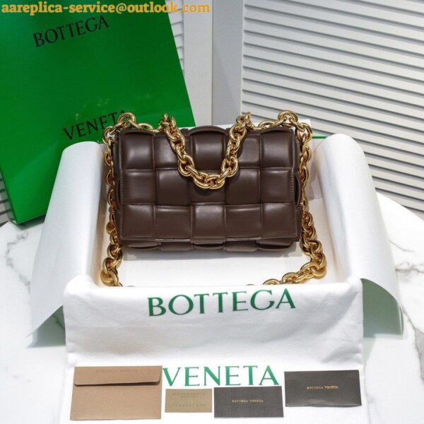 Replica Bottega Veneta Chain Cassette Bag In Fondant Intrecciato Lambskin 12