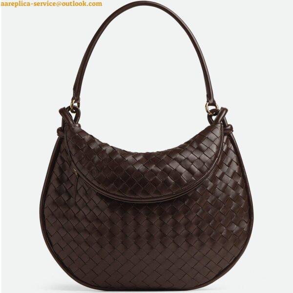 Replica Bottega Veneta Gemelli Large Bag in Fondant Intrecciato Lambskin