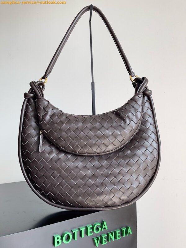 Replica Bottega Veneta Gemelli Large Bag in Fondant Intrecciato Lambskin 6