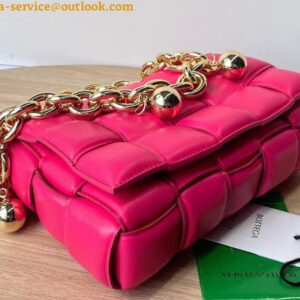 Replica Bottega Veneta Chain Cassette Bag In Lollipop Intrecciato Lambskin 2